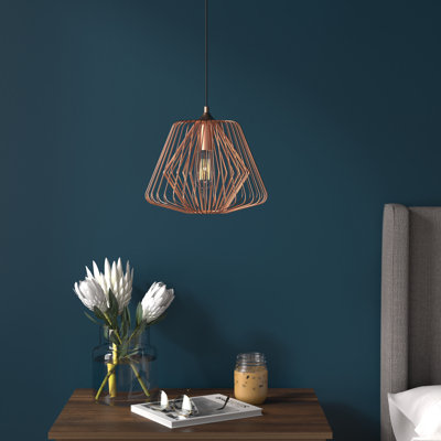 Luminaire suspendu géométrique à 1 lumière Espalda