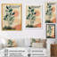 «Earth Tones Minimalisme Ferns Composition», impression sur toile botanique verte-336747524-336747643-336747521
