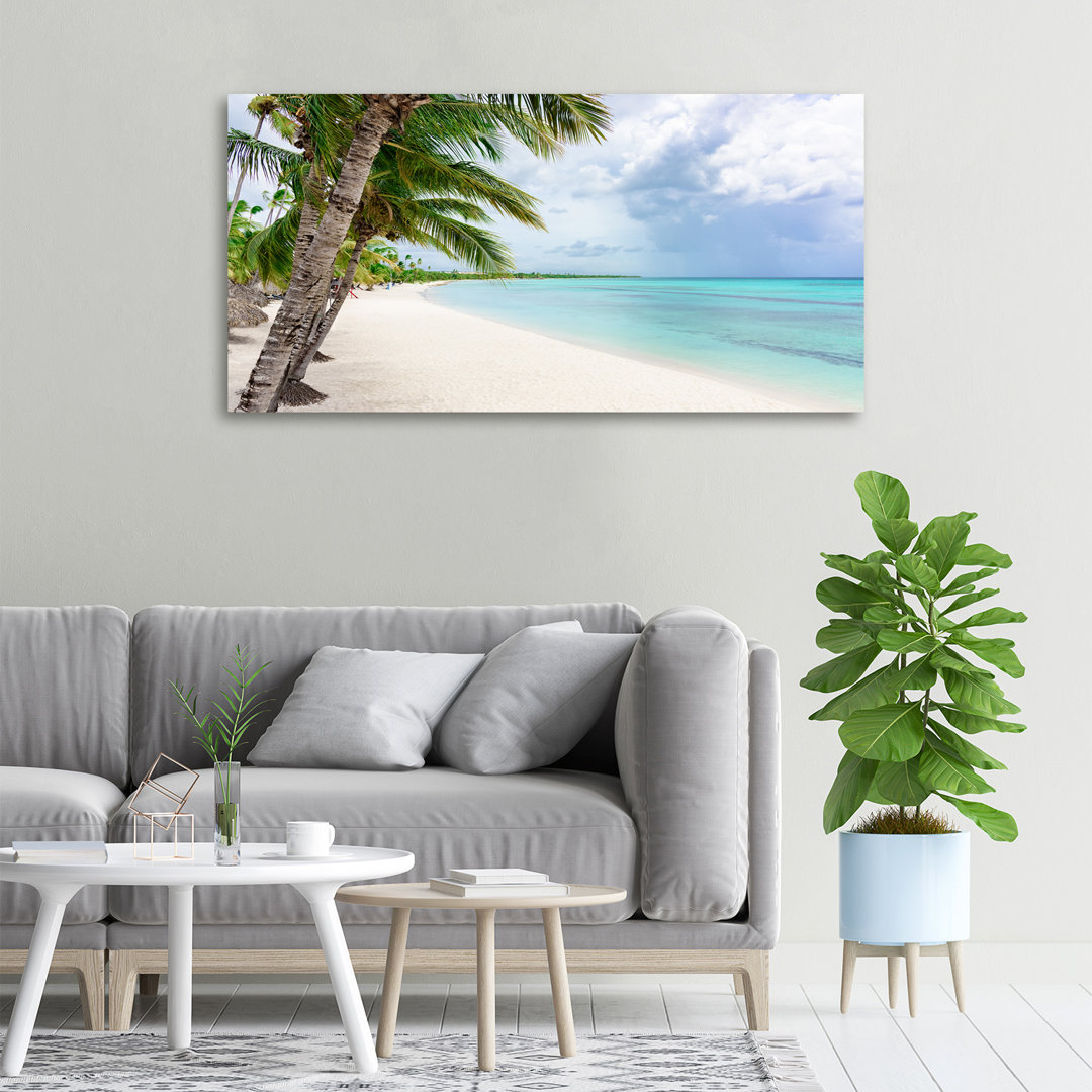 Tropical Beach - Kunstdrucke auf Segeltuch