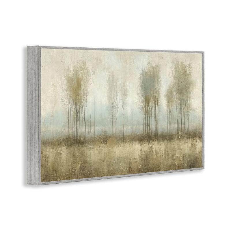  «Mute Forest View», art de la giclée encadrée par LSR Design Studio, Estampe numérique Farmhouse, H 12 po x l 18 po
