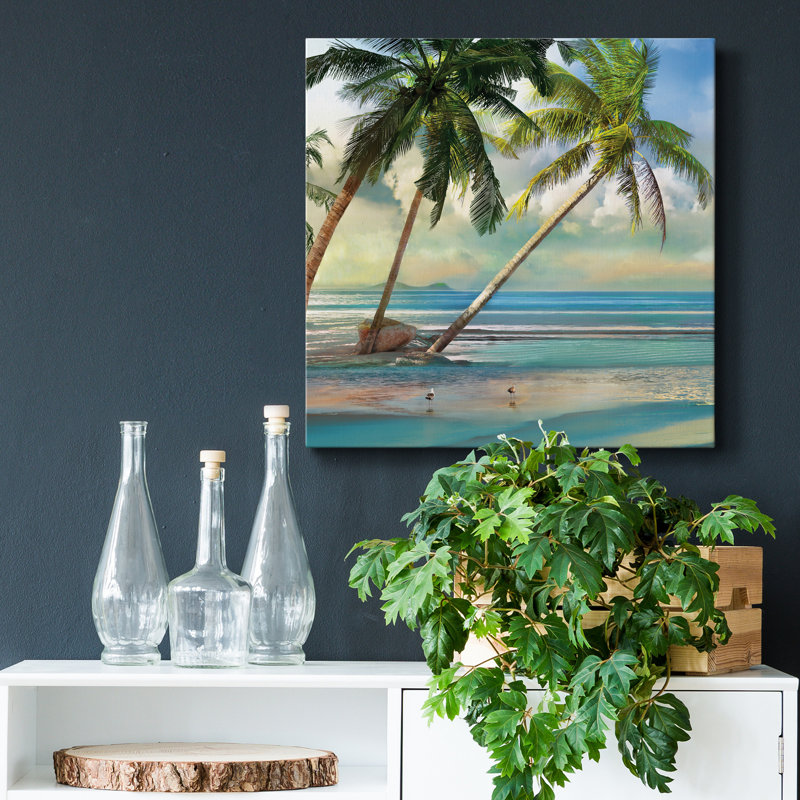 A Found Paradise III - Impression sur toile tendue, H 16 po x l 16 po x P 1 po