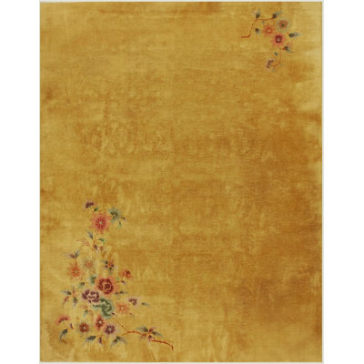 Tapis art déco antique chinois