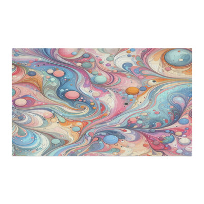 Tapis tressé Enchanted Strokes