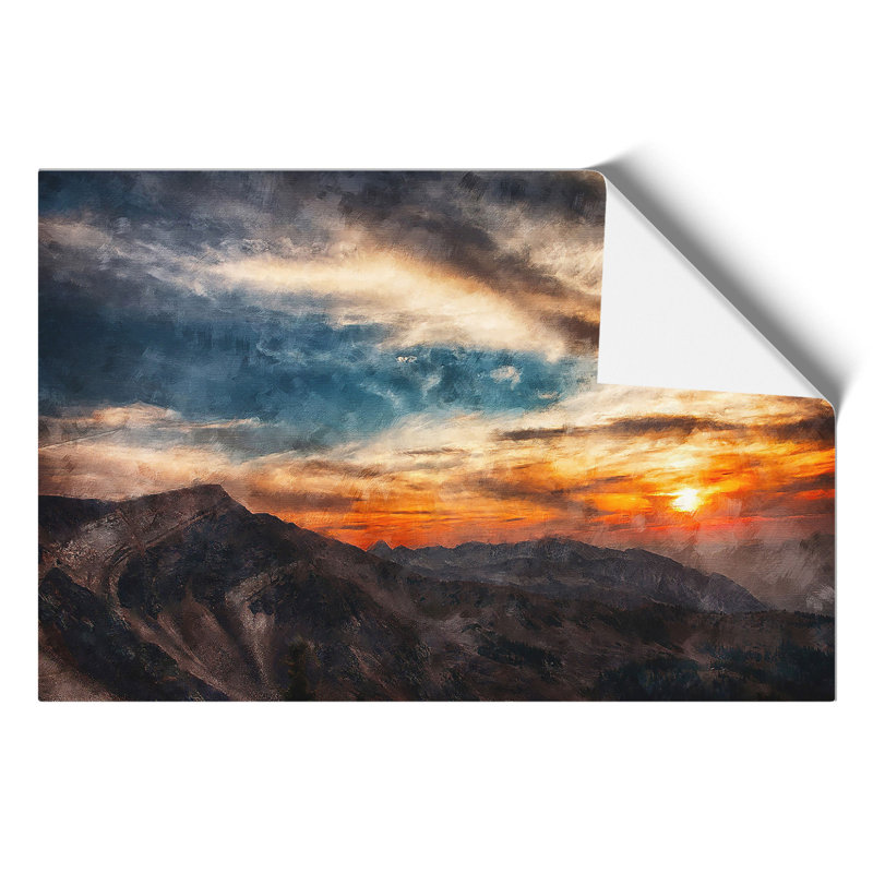 Sunset In Utah - No Frame Print, 42cm H x 59cm W x 0.1cm D