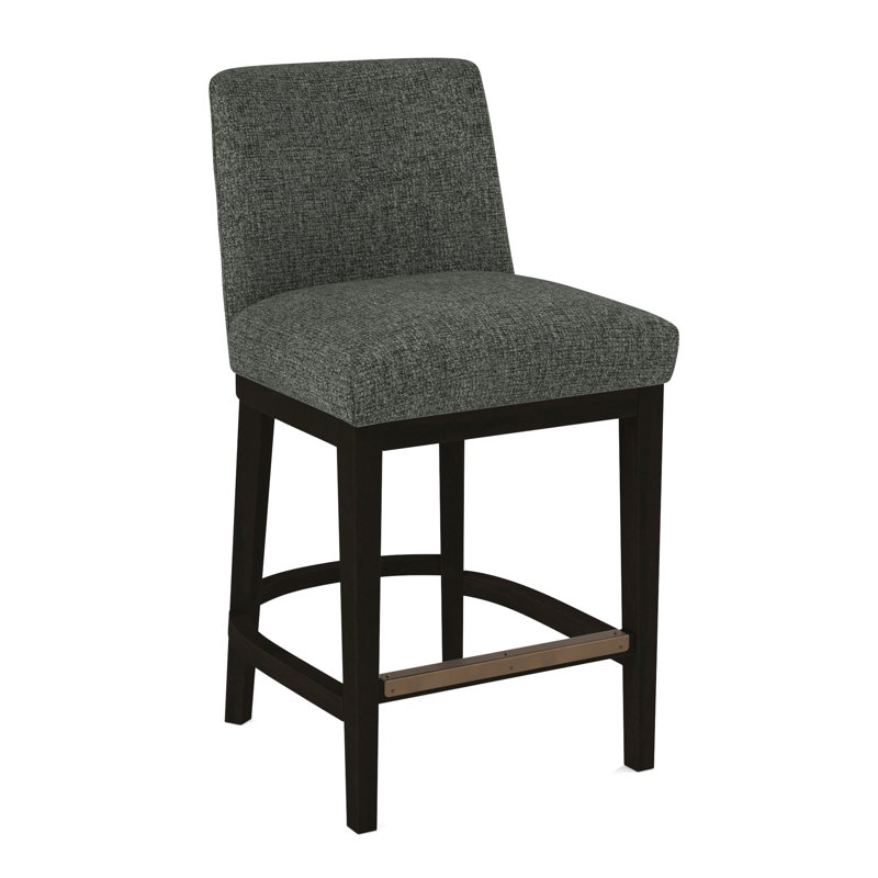 Upholstered Stool, 61614-35, Espresso