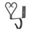Heart Curtain Shelf Brackets