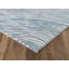 Tapis abstrait bleu / blanc Dipesh-1535305809