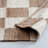 Madalene Checkered Hand-Loomed Jute Area Rug-2090635548