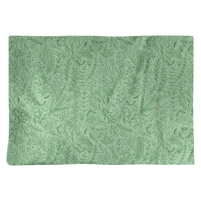 Napperon en coton à motif floral classique de 18 po ditsy