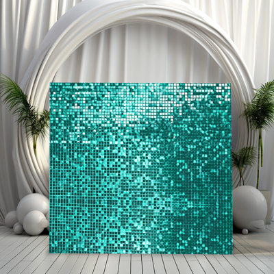 36-Piece Shimmer Sequin Wall Panels Backdrop for Wedding, Party, and Event Decor