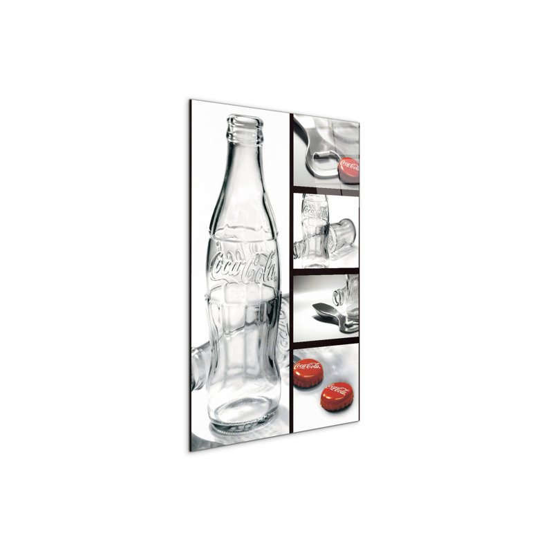 "Homage to Coke Glass" by Studio 53×79.5 cm CrystalArt Acrylic Glass Effect, Lightweight Ready to Hang