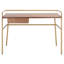 Bureau Regis en métal et bois