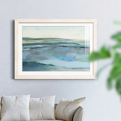 Marée basse - peinture encadrée