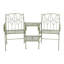 Wrought Iron Outdoor Bench-1785937626