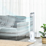 Portable Air Conditioner,  40" Evaporative Air Cooler With Water Tank, 3-In-1 Ice Cooling Fan With Humidifier, 52° Oscillating Portable Swamp Cooler, 3 Modes, 3 Speeds, 8H Timer