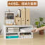 Rangement de bureau à 3 compartiments, tablette noire de grande capacité pour bureau à domicile-386677860