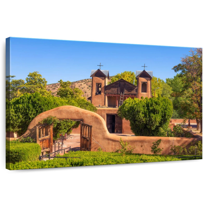 Santuario De Chimayo, 8" H x 12" W