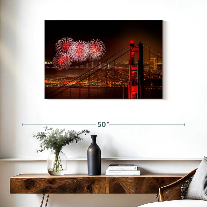 Lilie Festive San Francisco Skyline