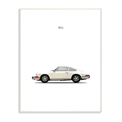 «Minimal Minimal Out 911 Car», reproduction d'art graphique