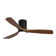 52" Nicola 3 - Blade LED Standard Ceiling Fan with Remote Control and  Light Kit Included