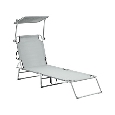 Sun Lounger FOLIGNO Metal