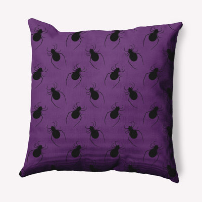 Coussin décoratif carré Spider