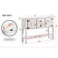 Console en bois massif 48 po-1801679058