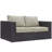 Convene Modular Patio Conversation Set with Cushions-1478601165