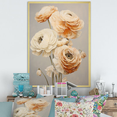 Floral Delights In Ranunculus I sur impression sur toile