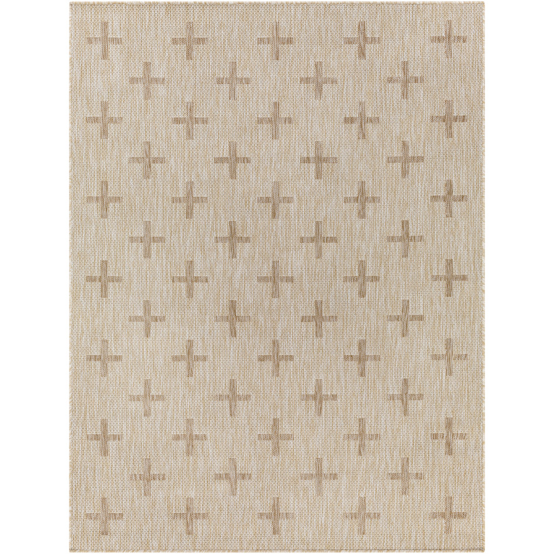 Outdoor-Teppich Daucourt in Beige/Cremefarben