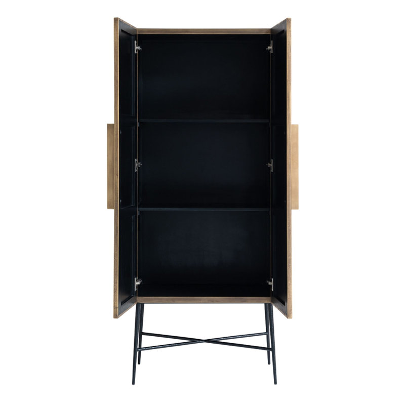 Armoire de rangement à 3 tablettes