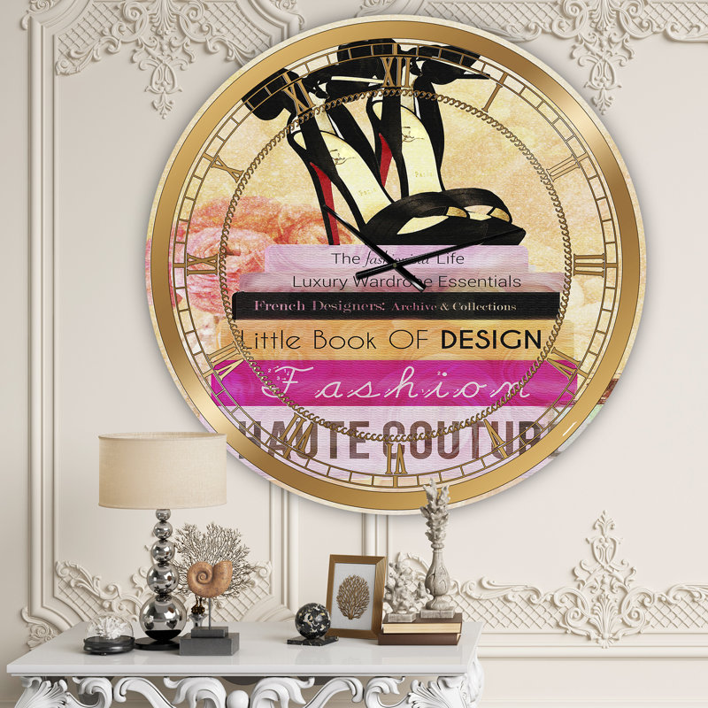 Horloge murale Fashionista, Moyen