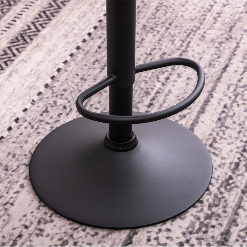 Hauteur réglable de 2, gris, base, siège pivotant à 360 °, l 17,98 po x P 20,71 po, H 34 po à 42,5 po gris, 2 avec base - mousse confortable, aspect moderne, siège