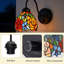 Lampe murale Tiffany, lampe murale avec interrupteur à intensité variable, applique murale avec deux voies de connexion