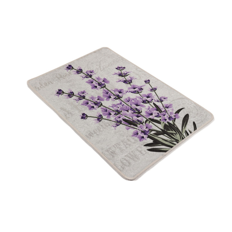 Tapis durable, 100% polyester, hauteur des poils de 0,4 po | Antibactérien, antidérapant, dessous lavable à la machine | Parfait pour le salon, la chambre à coucher et les endroits très passants, facile d'entretien et design élégant