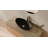 Badeloft 24" x 13" Stone Resin Vessel Bathroom Sink WB-03-MBLK in Matte Black-71904265-71904266