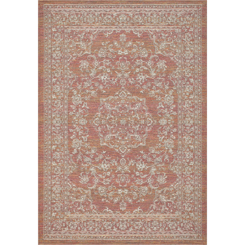 Oriental Indoor / Outdoor Rug, Rectangle 5'3" x 7'6"