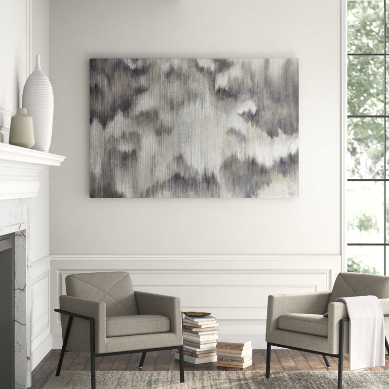 Pearly Haze Print by Beverly Fuller, Hand Painting Glass Coat