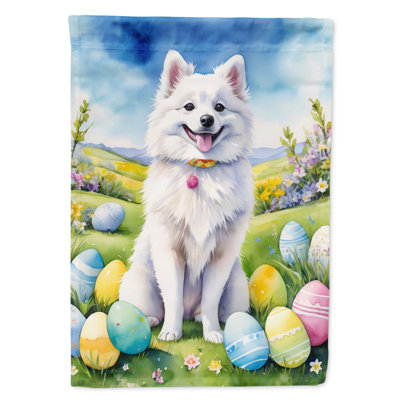 Easter Egg Hunt Double Sided 40'' H x 28'' W Polyester Easter House Flag