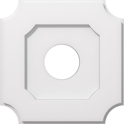 Médaillon de plafond en PVC de qualité architecturale Hoover
