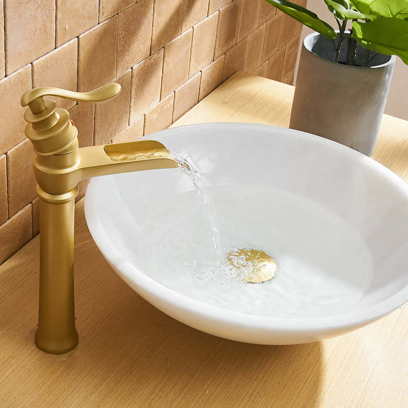 Robinet de salle de bain vasque avec bonde Waterfall