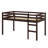 Space-Saving Loft Bed Featuring Easy-Climb Ladder and Safety Rails-1792915912
