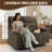 2-seat Reclining Sofa, Modular Recliner Sofa For Living Room And Home Theater, Loveseat Sofa With Hidden Cup Holders ,usb Ports,side Pockets-1633215939