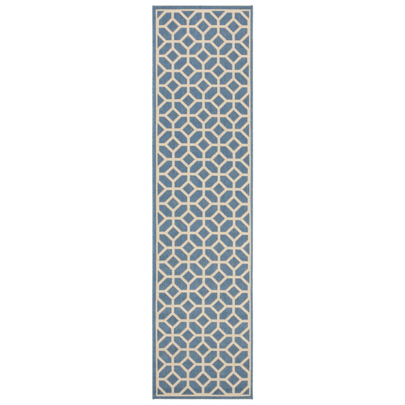 Gaitani Performance Geometric Indoor/Outdoor Area Rug, Runner 2'2" x 6'