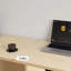 Light brown durable artificial board computer desk-752818020