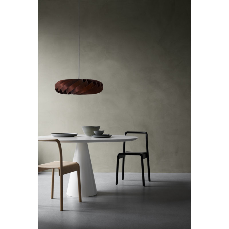 TR5 Pendant, Brown, 7.87" H x 23.62" W x 23.62" D