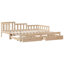 Rohaan Solid Wood with Trundle-778578357-778578379