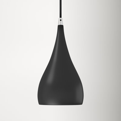 Schultz Single Light Metal Dimmable Pendant