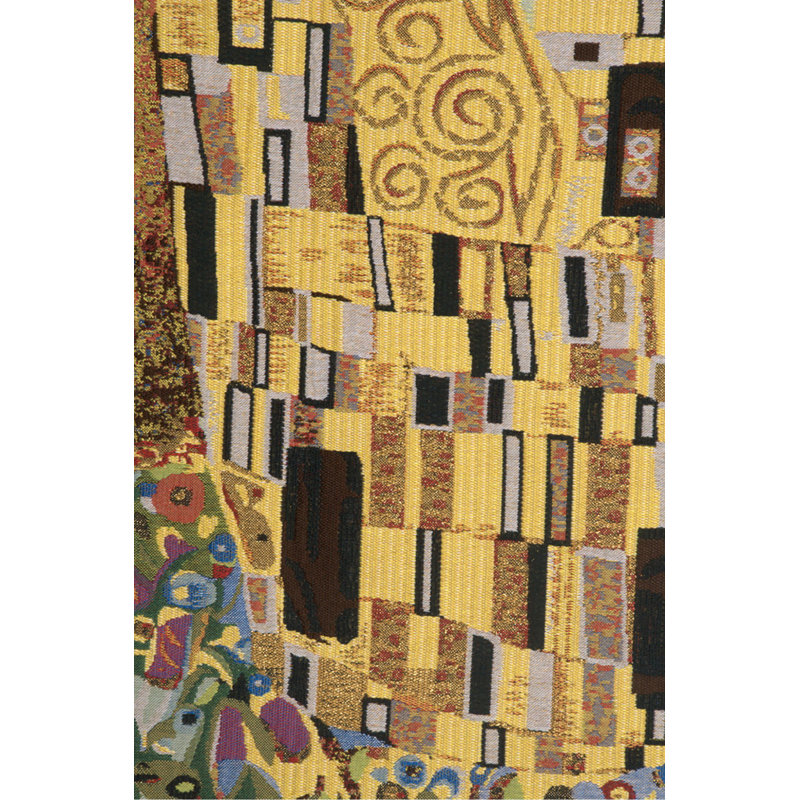 Loom Woven Cotton Blend Wall Hanging, 78" H x 52" W, Yellow