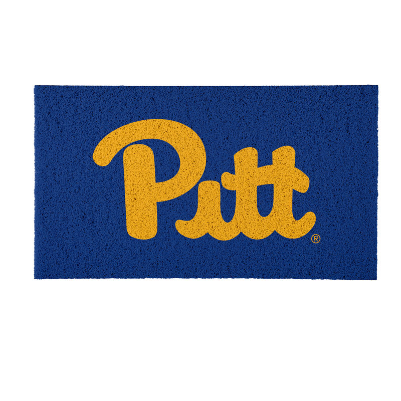 Tapis polychrome en PVC, 16 po x 28 po, Université de Pittsburgh